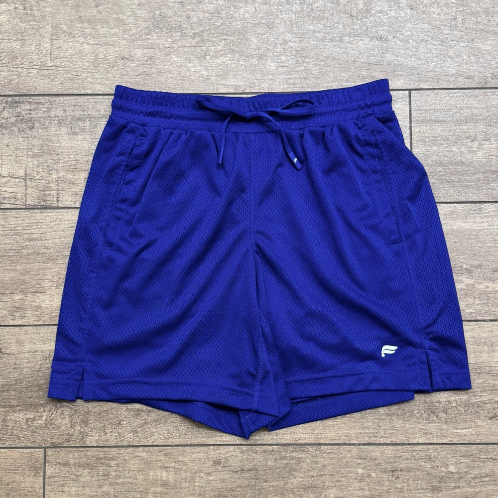 Fabletics Blue Athletic Shorts